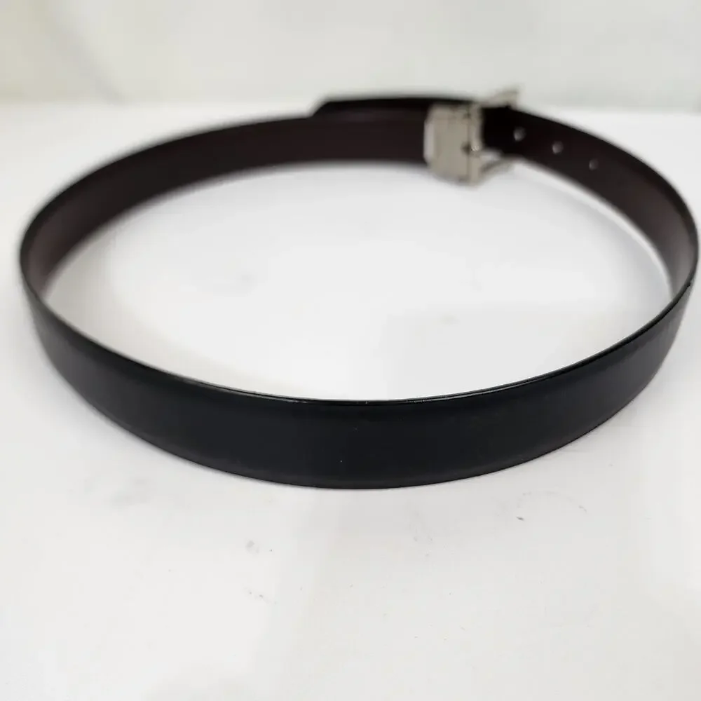 Calvin Klein Black Leather Belt Small 31